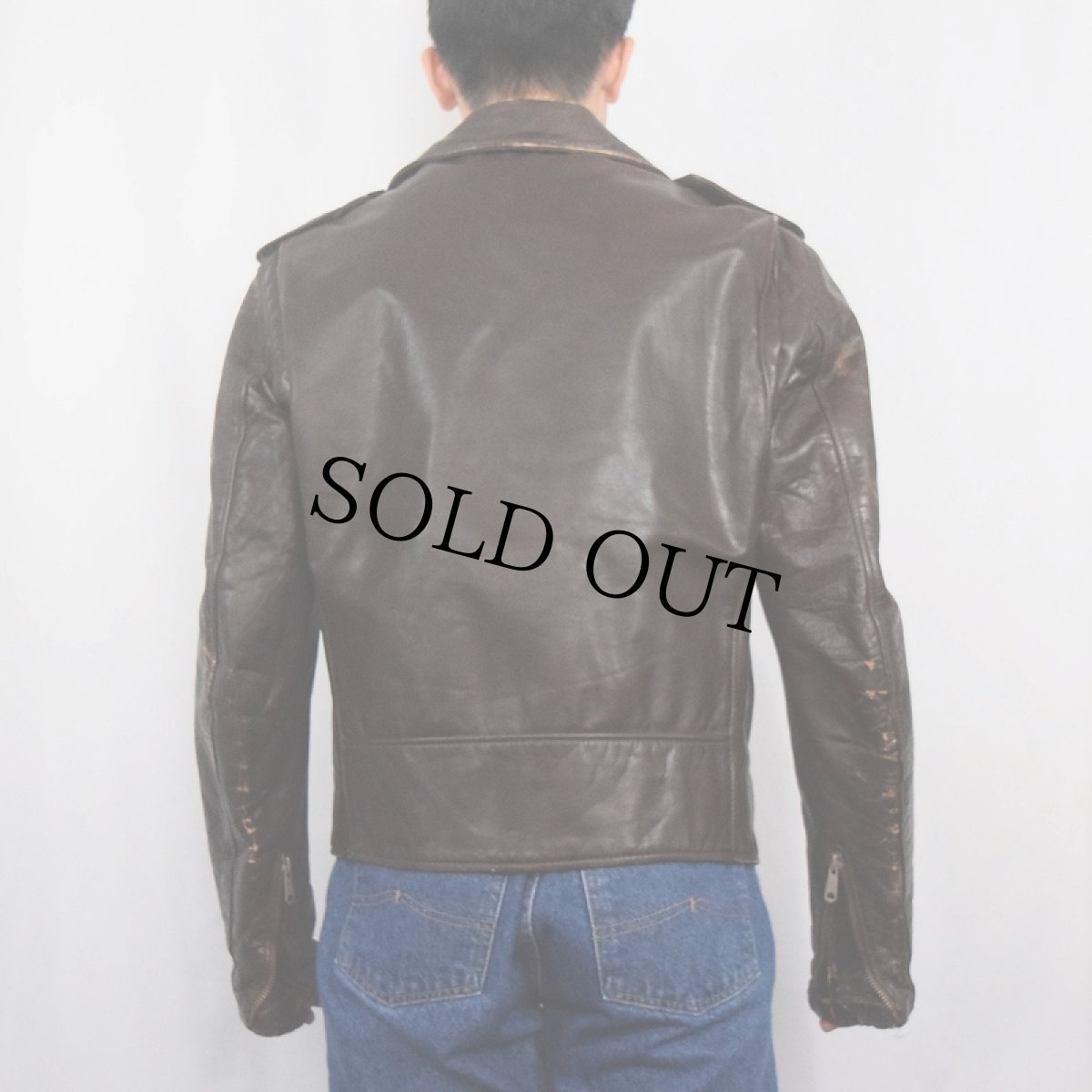 画像3: 80's PERFECTO BY Schott USA製 キルティングライナー ダブルライダースジャケット BROWN (3)