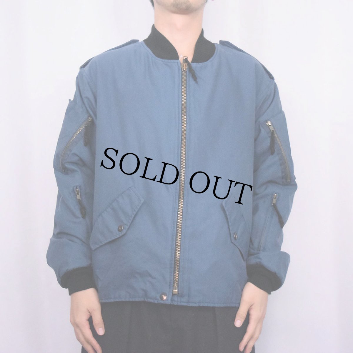 画像3: 90's ROYAL CANADIAN AIR FORCE フライトジャケット (3)