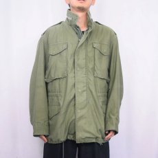 画像2: 60's U.S.ARMY M-65 フィールドジャケット 2nd グレーライナー (2)
