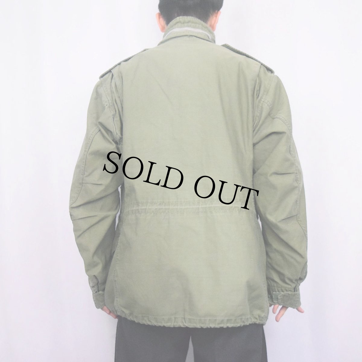 画像3: 60's U.S.ARMY M-65 フィールドジャケット 2nd グレーライナー (3)