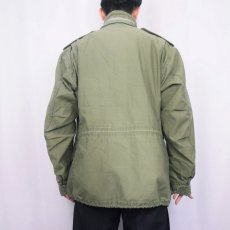 画像3: 60's U.S.ARMY M-65 フィールドジャケット 2nd グレーライナー (3)