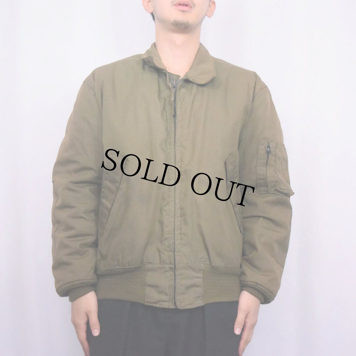 画像3: 80's U.S.ARMY CVC タンカースジャケット ノーメックス LARGE-LONG (3)