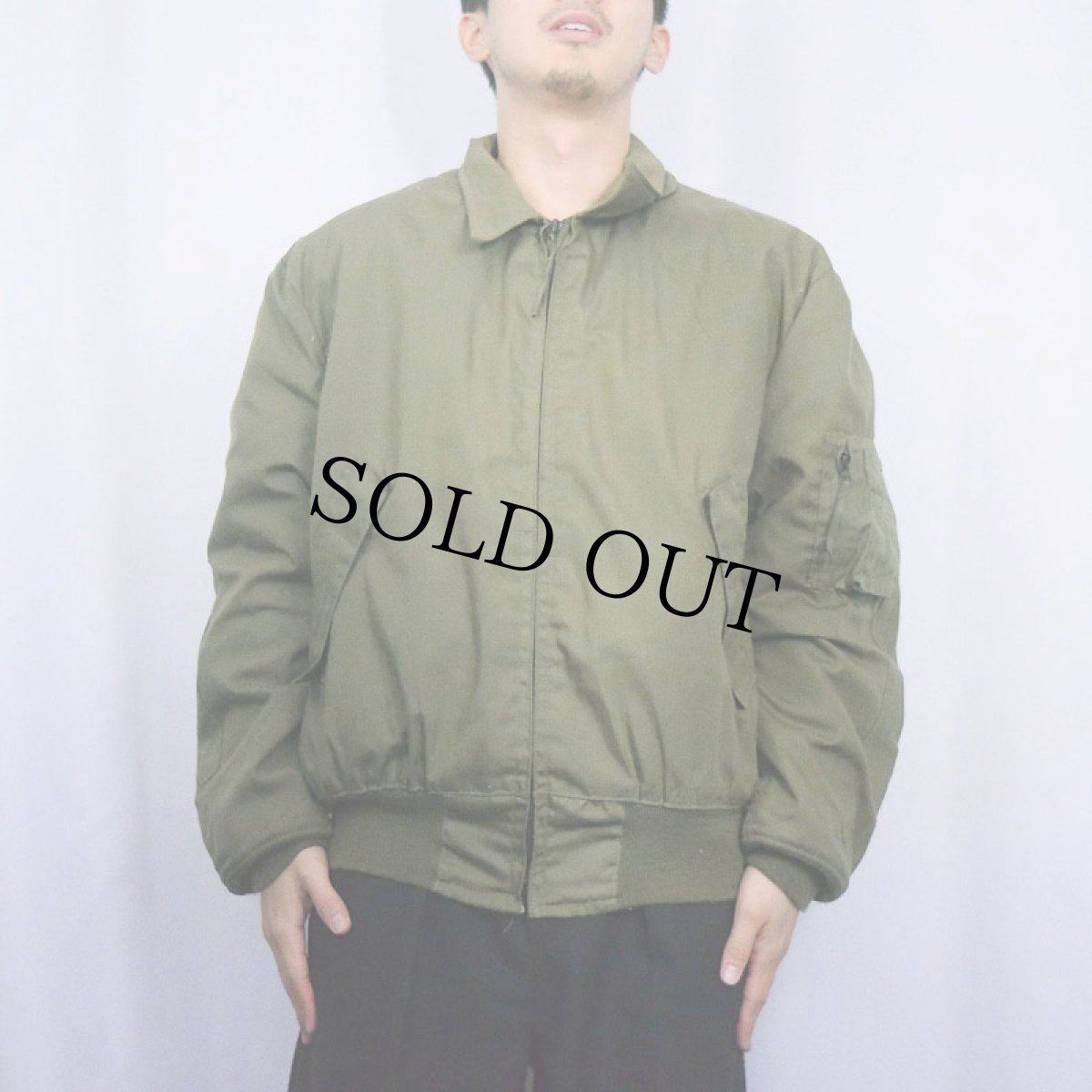 画像2: 90's U.S.ARMY CVC タンカースジャケット ノーメックス X-LARGE-LONG (2)