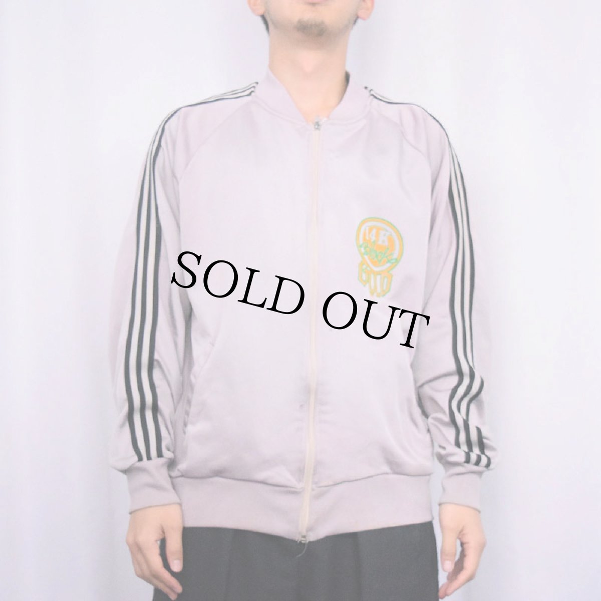 画像3: 80's "14K BLACK GOLD" プリント トラックジャケット (3)