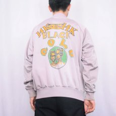 画像4: 80's "14K BLACK GOLD" プリント トラックジャケット (4)