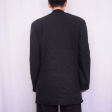 画像3: 80's GIORGIO ARMANI LE COLLEZIONI ITALY製 ウールテーラードジャケット BLACK SIZE42 (3)