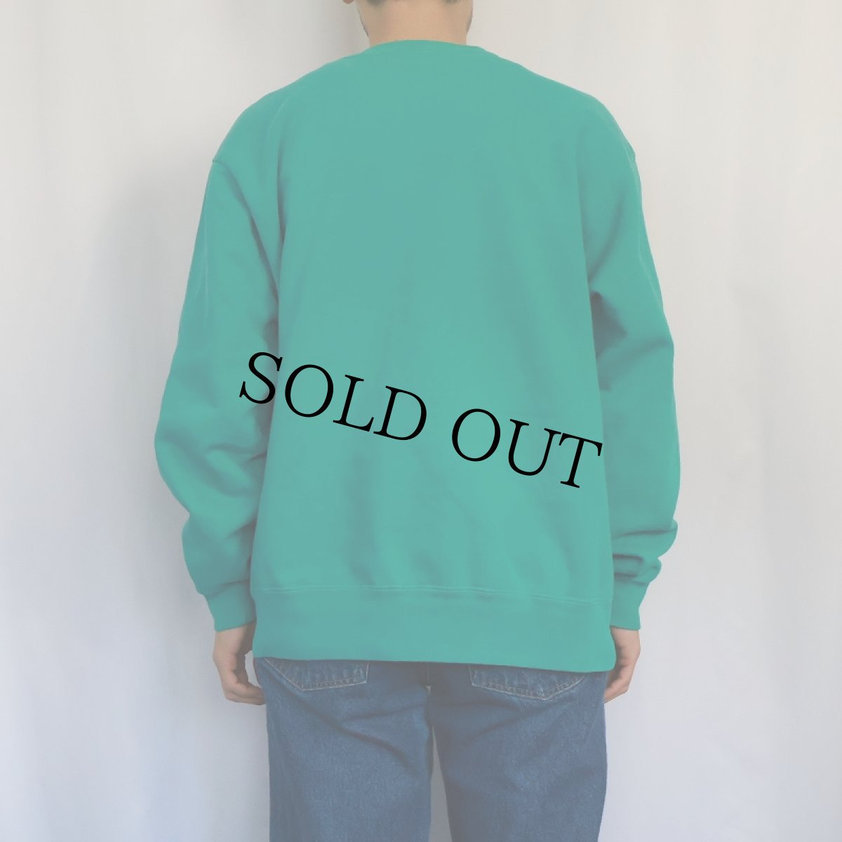 画像3: 80〜90's Champion USA製 青刺繍タグ 後期 前Vスウェット XXL (3)