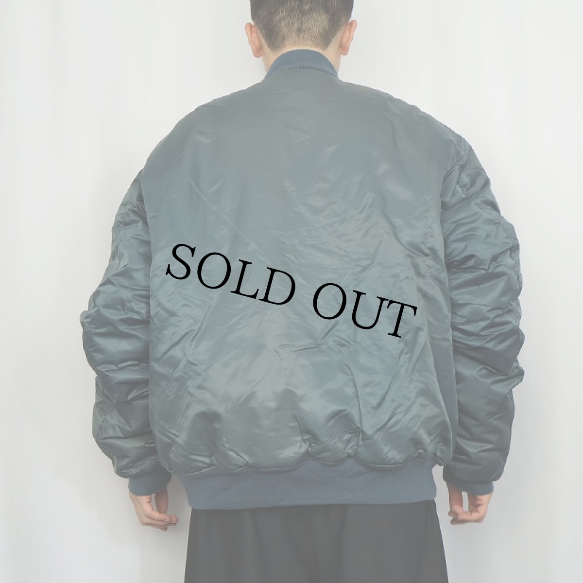 画像4: 民間品 FOX OUTDOOR PRODUCT MA-1 TYPE フライトジャケット 2XL (4)