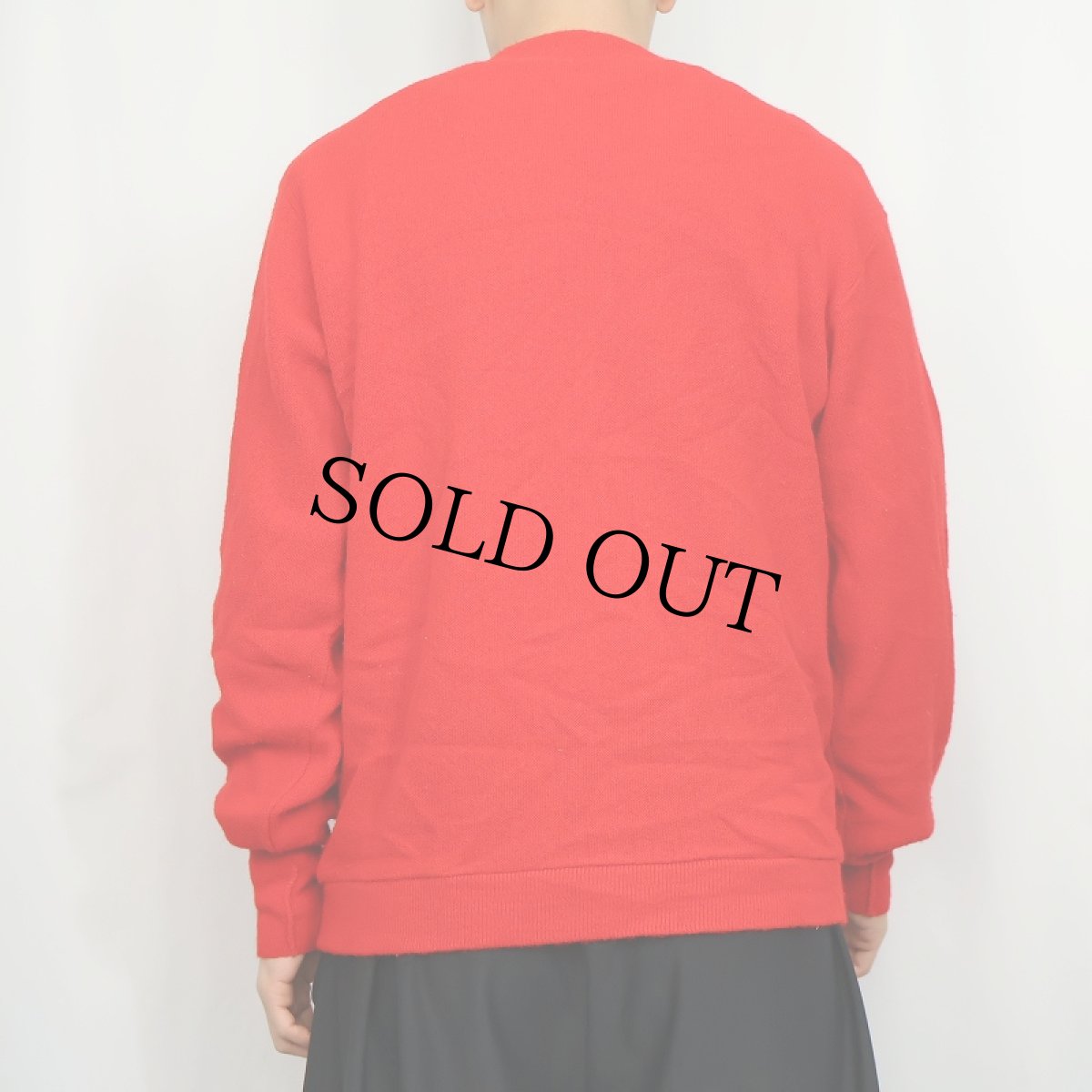 画像3: 80's The Fox JCPaenney アクリルニットカーディガン L (3)