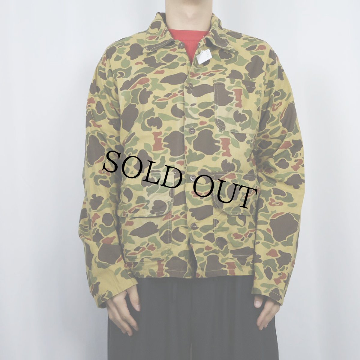 画像2: 80's Cabela's ダックハンターカモ柄 ハンティングシャツジャケット L (2)