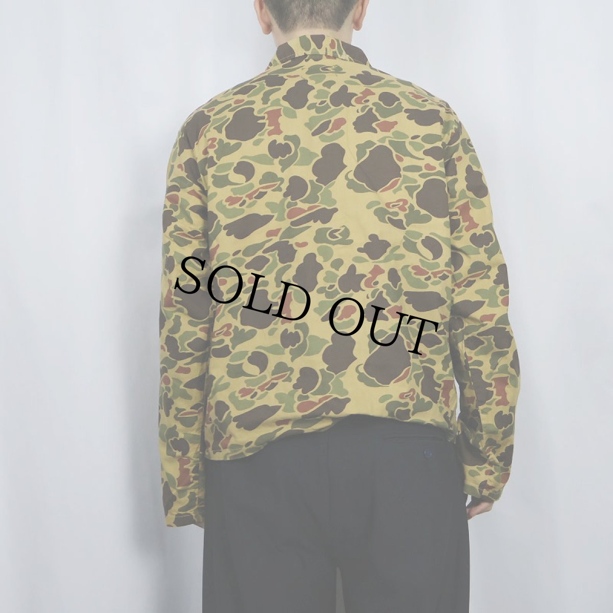 画像3: 80's Cabela's ダックハンターカモ柄 ハンティングシャツジャケット L (3)