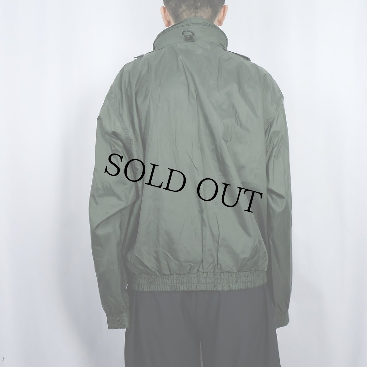 画像3: 90's Lakestream by HODGMAN ナイロンフィッシングジャケット OLIVE L (3)