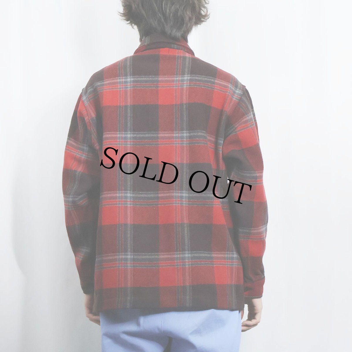 画像3: 60〜70's PENDLETON チェック柄 ウールジャケット S (3)