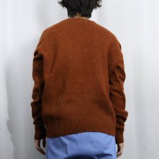 画像3: 90's CLASSICS ENGLAND製 カラーネップ混 ウールニットセーター XL (3)