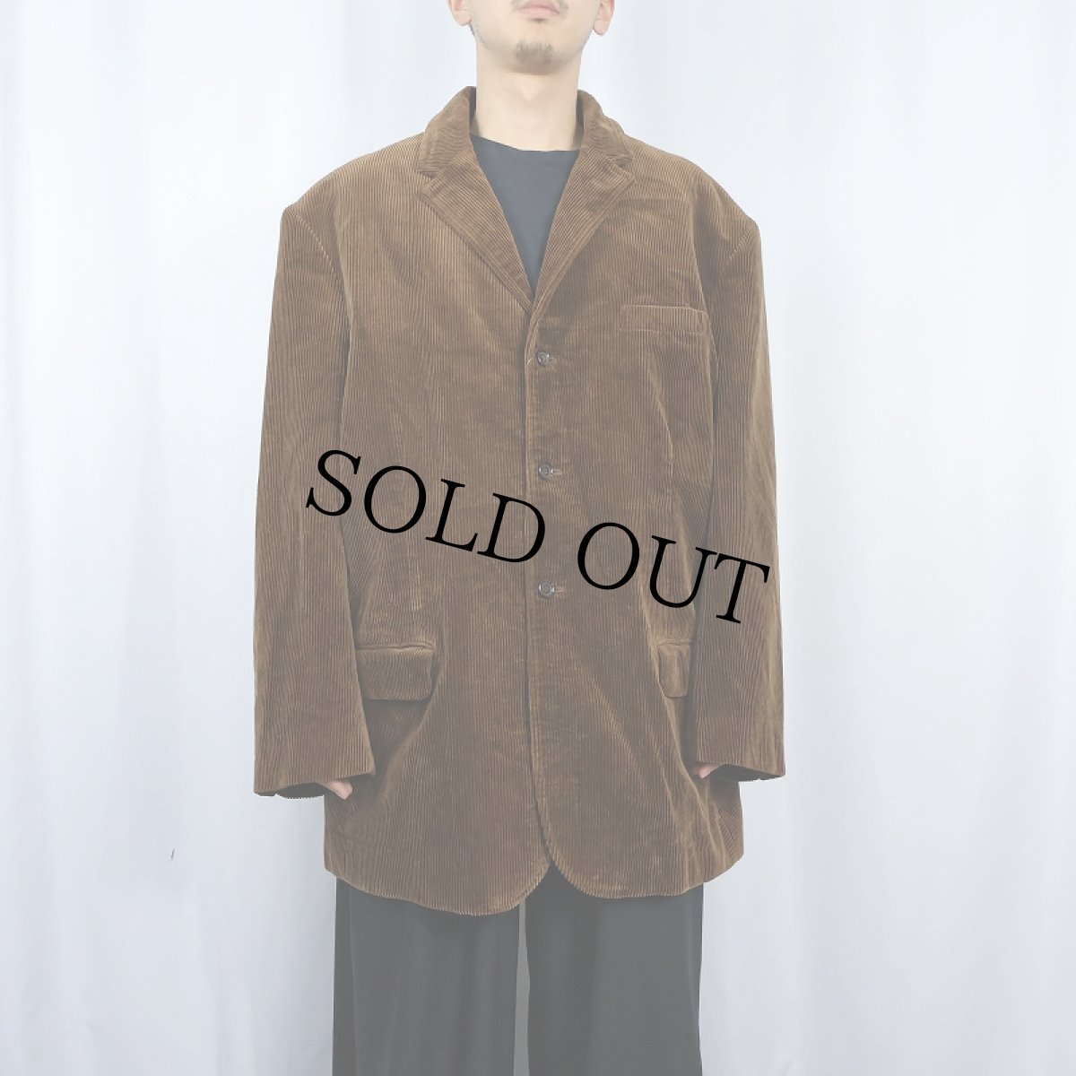 画像2: POLO Ralph Lauren コーデュロイ テーラードジャケット XXL (2)