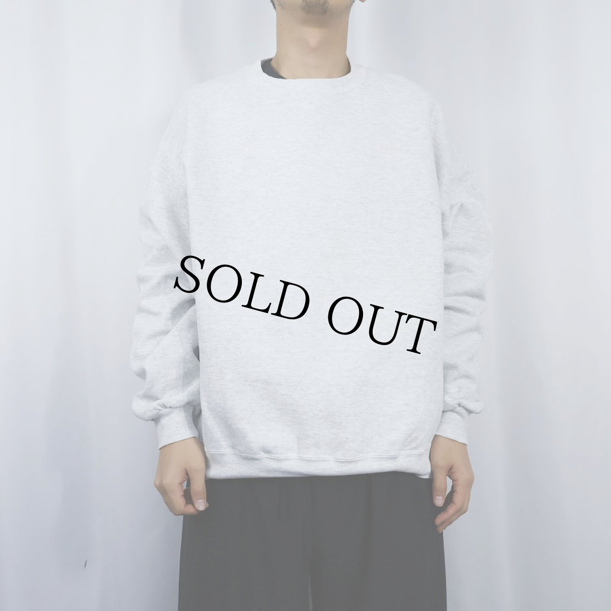 画像2: IBM コンピューター企業ロゴ刺繍 スウェット XL (2)