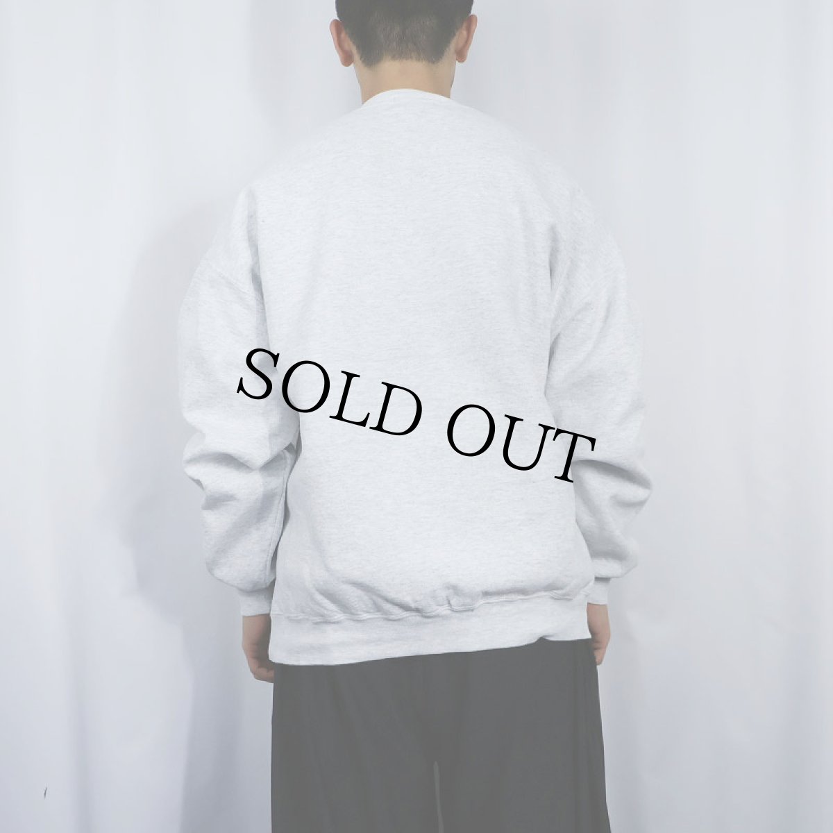 画像3: IBM コンピューター企業ロゴ刺繍 スウェット XL (3)