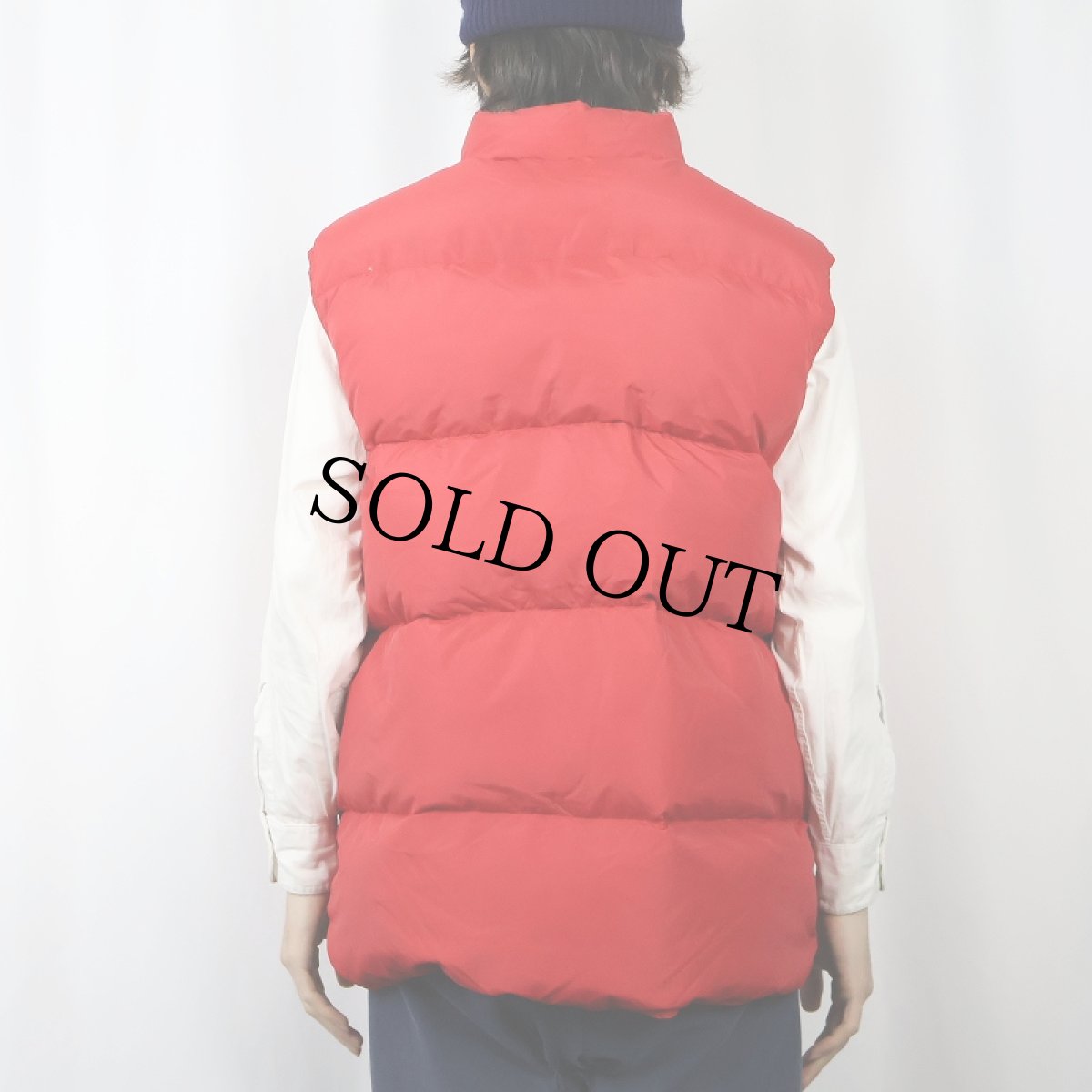 画像3: 80's L.L.Bean USA製 ナイロンダウンベスト XL (3)