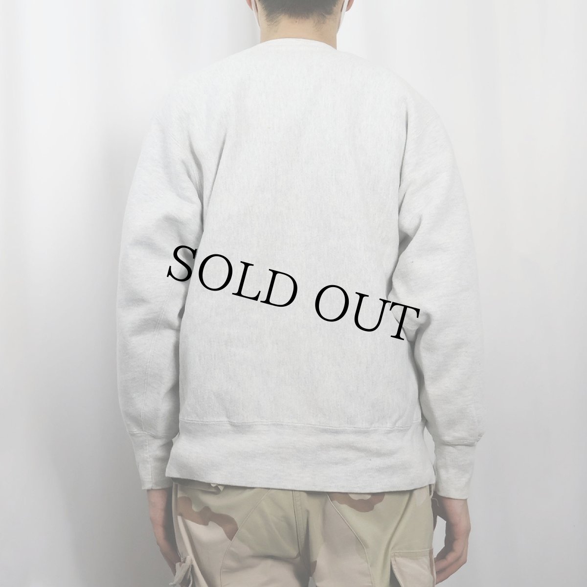 画像3: 90's Champion REVERSE WEAVE USA製 "GLIMAN" プリントスウェット XL (3)