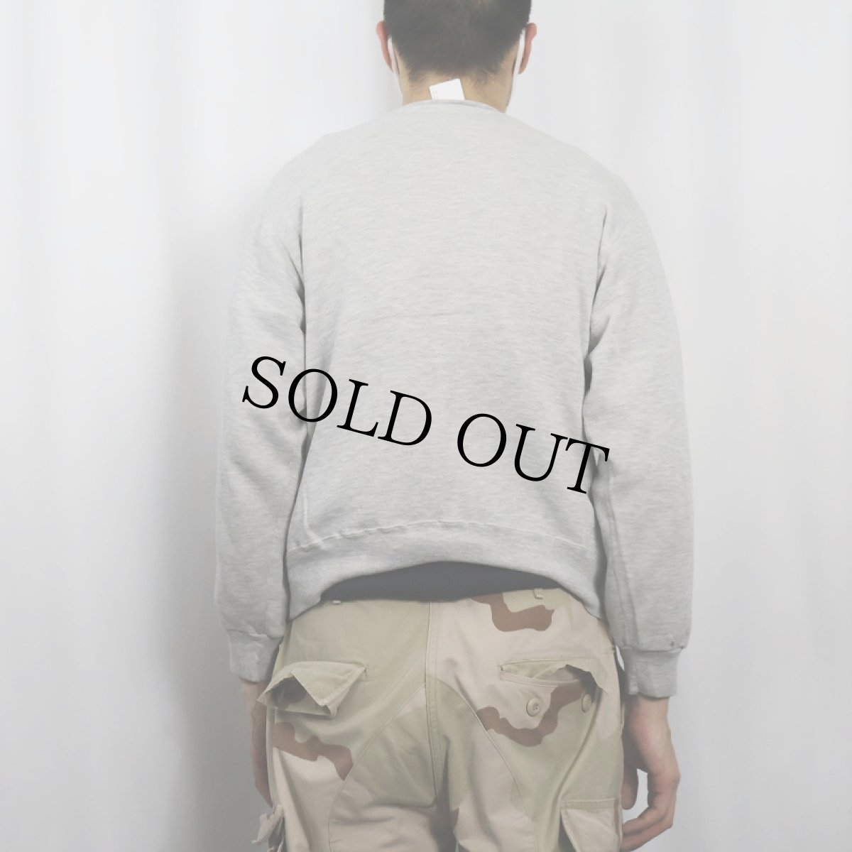 画像3: 80's Champion トリコタグ USA製 ロゴ刺繍 スウェット M (3)