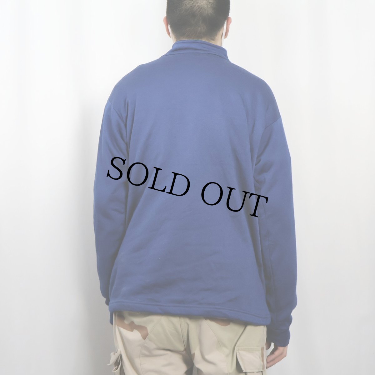 画像3: 80's Patagonia "capilene" USA製 ロゴ刺繍 裏フリース ハーフジッププルオーバージャケット XL (3)