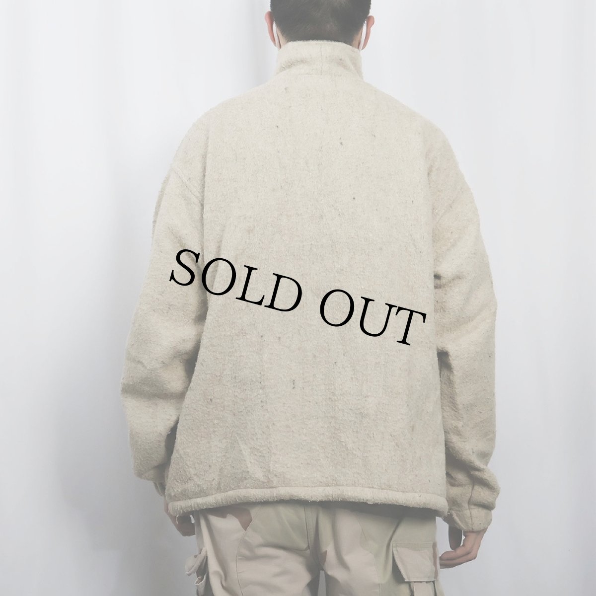 画像4: 90's EARTH RAGZ ハーフジップ プルオーバージャケット L (4)