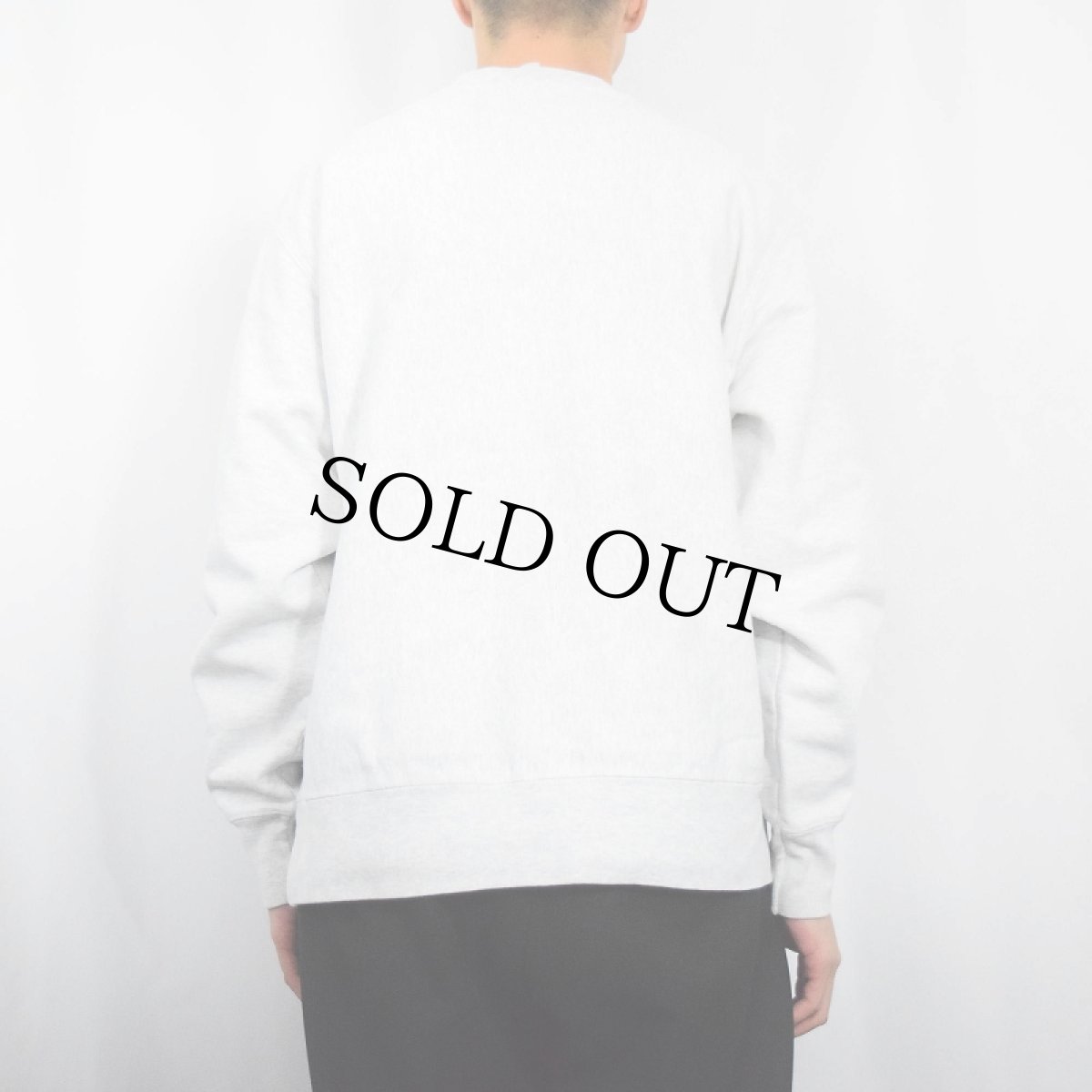 画像3: Champion REVERSE WEAVE "YORK COLLEGE" プリントスウェット L (3)