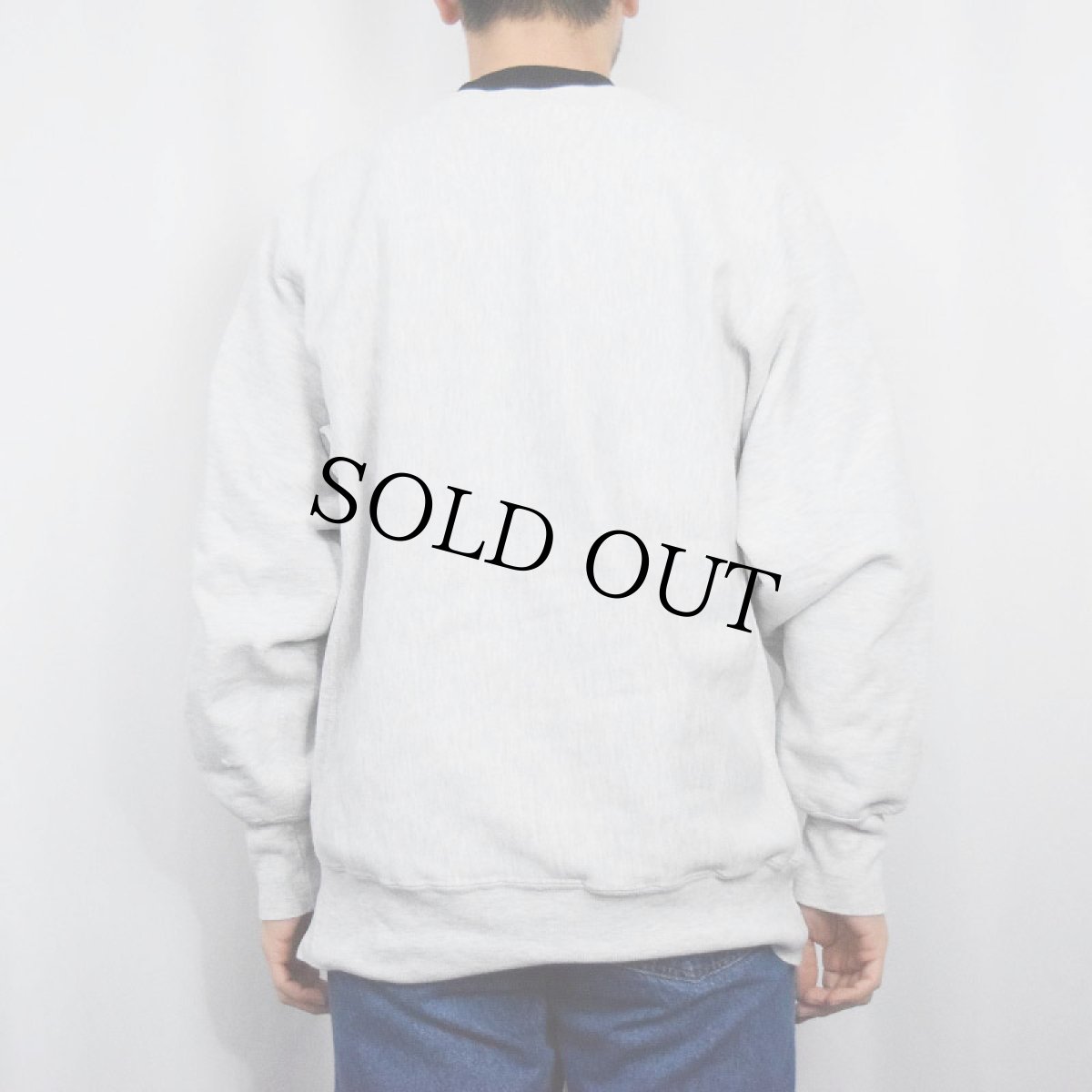画像3: 90's Champion REVERSE WEAVE USA製 目付きスウェット XL (3)