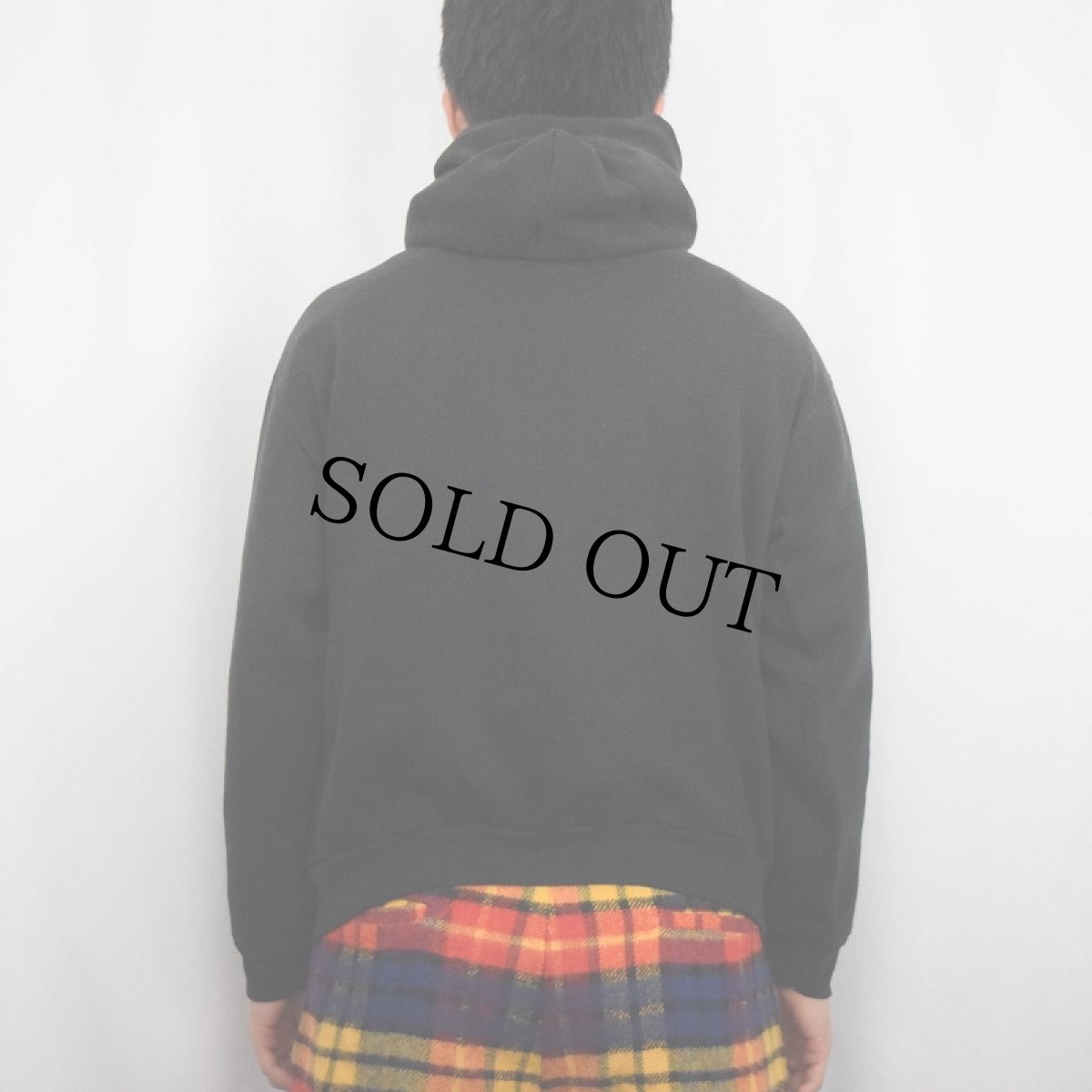 画像3: 80’s RUSSELL ATHLETIC USA製 "BENTONVILLE" プリントスウェットフーディー BLACK L (3)