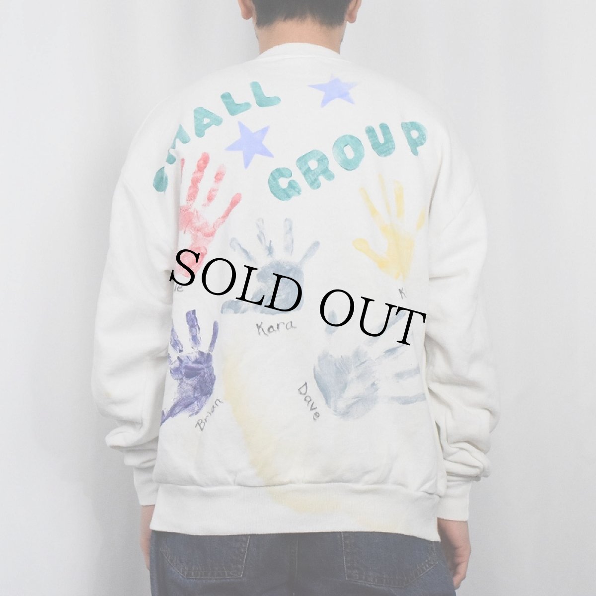 画像3: JERZEES メモリアルペイント スウェット L (3)