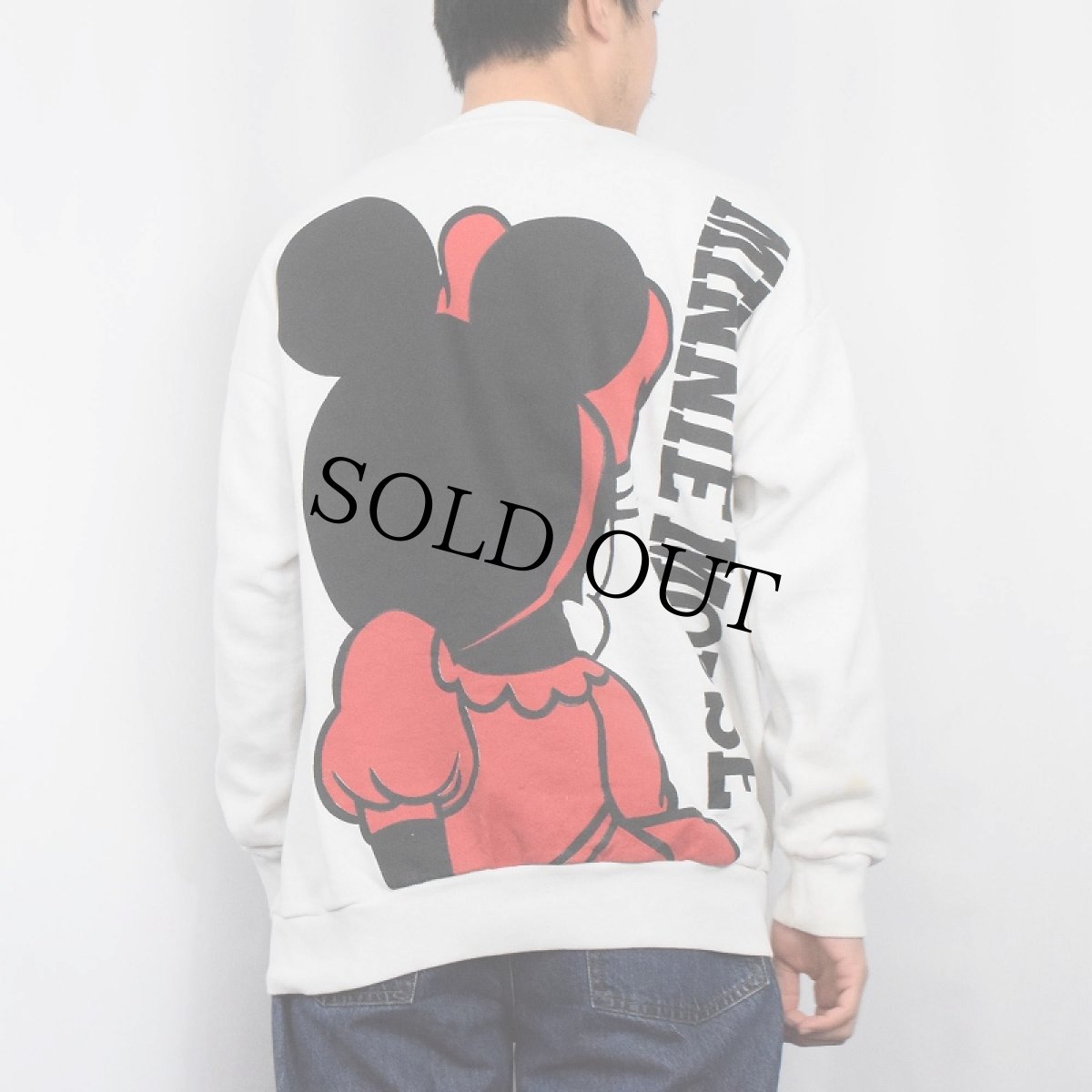 画像4: 80's Disney USA製 "MINNIE MOUSE" キャラクタープリントスウェット L (4)