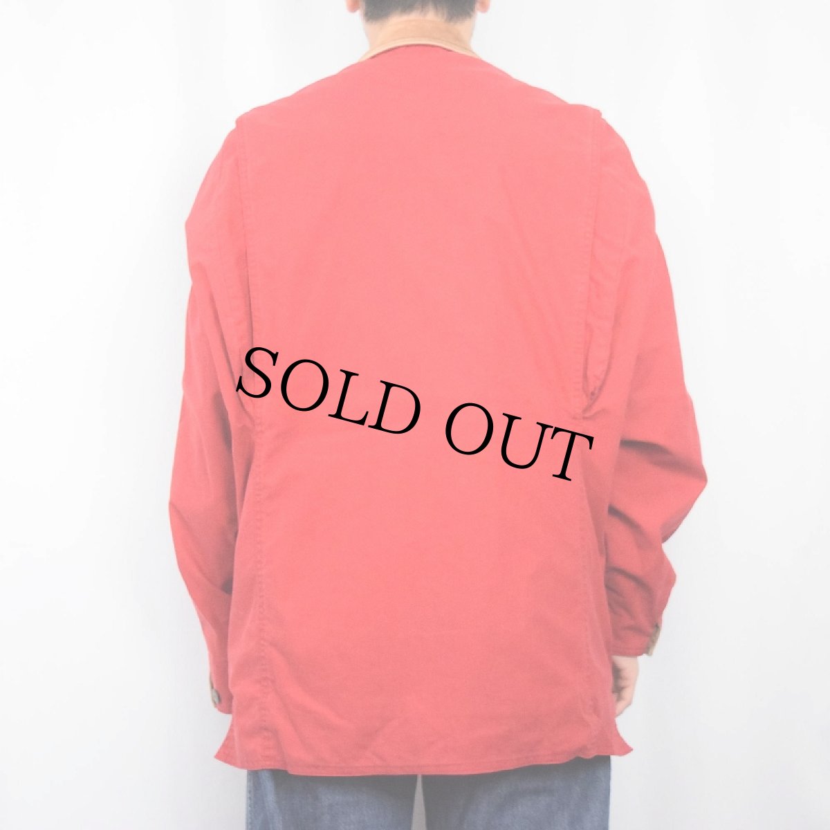 画像3: 90's BANANA REPUBLIC コットンハンティングジャケット S (3)