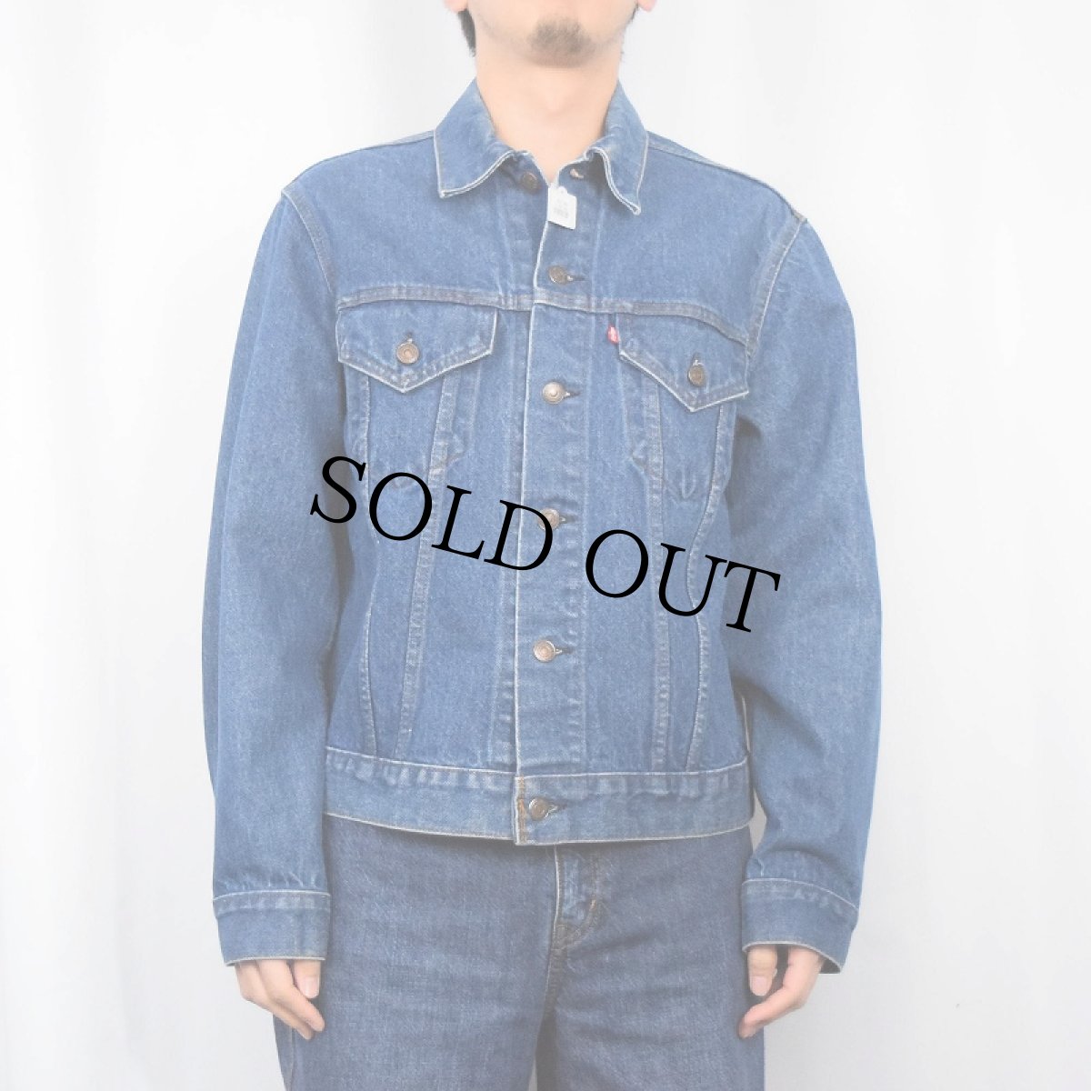 画像2: 70's Levi's 70505-0217 USA製 デニムジャケット SIZE42 (2)