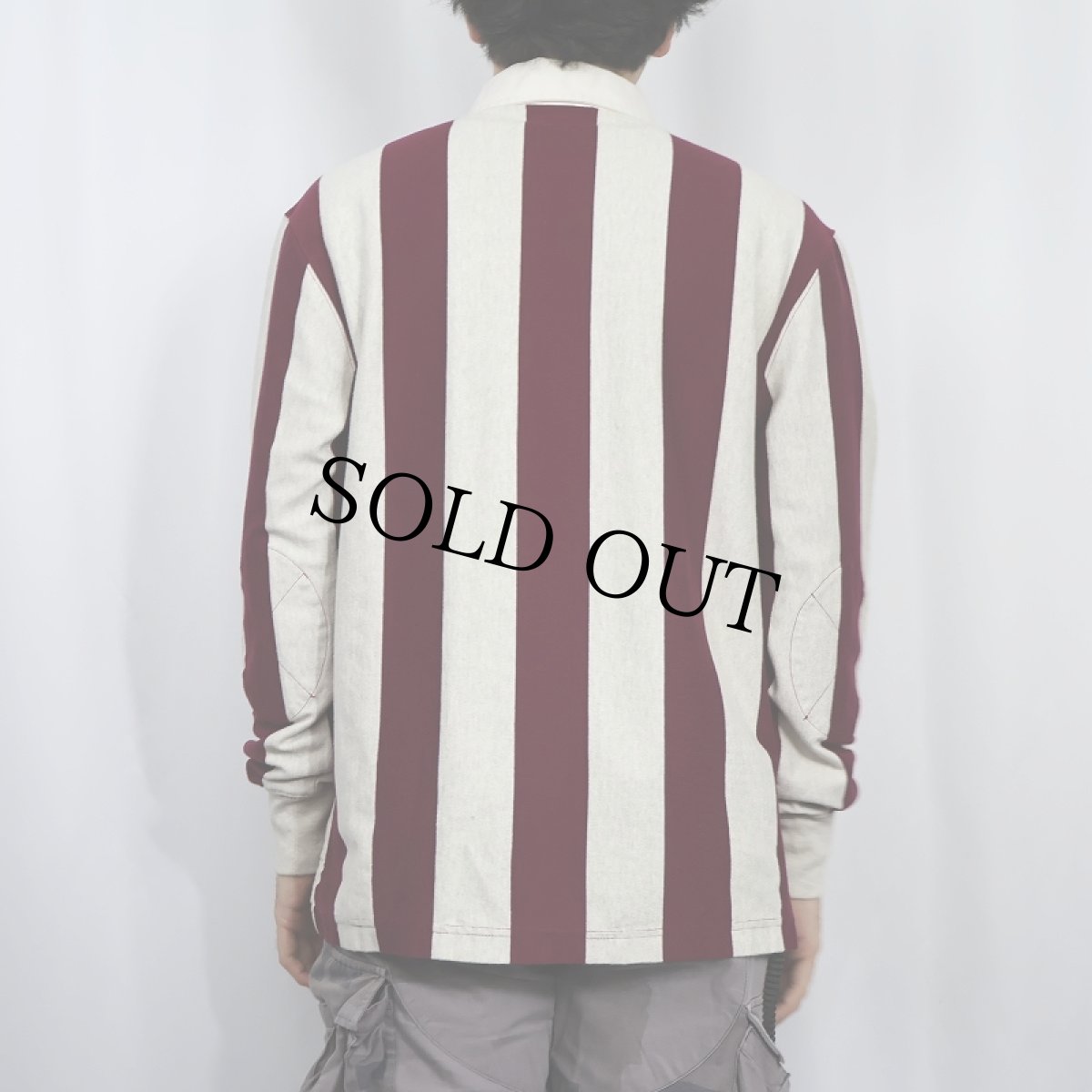 画像3: J.CREW ALWAYS ストライプ柄 ラガーシャツ S (3)