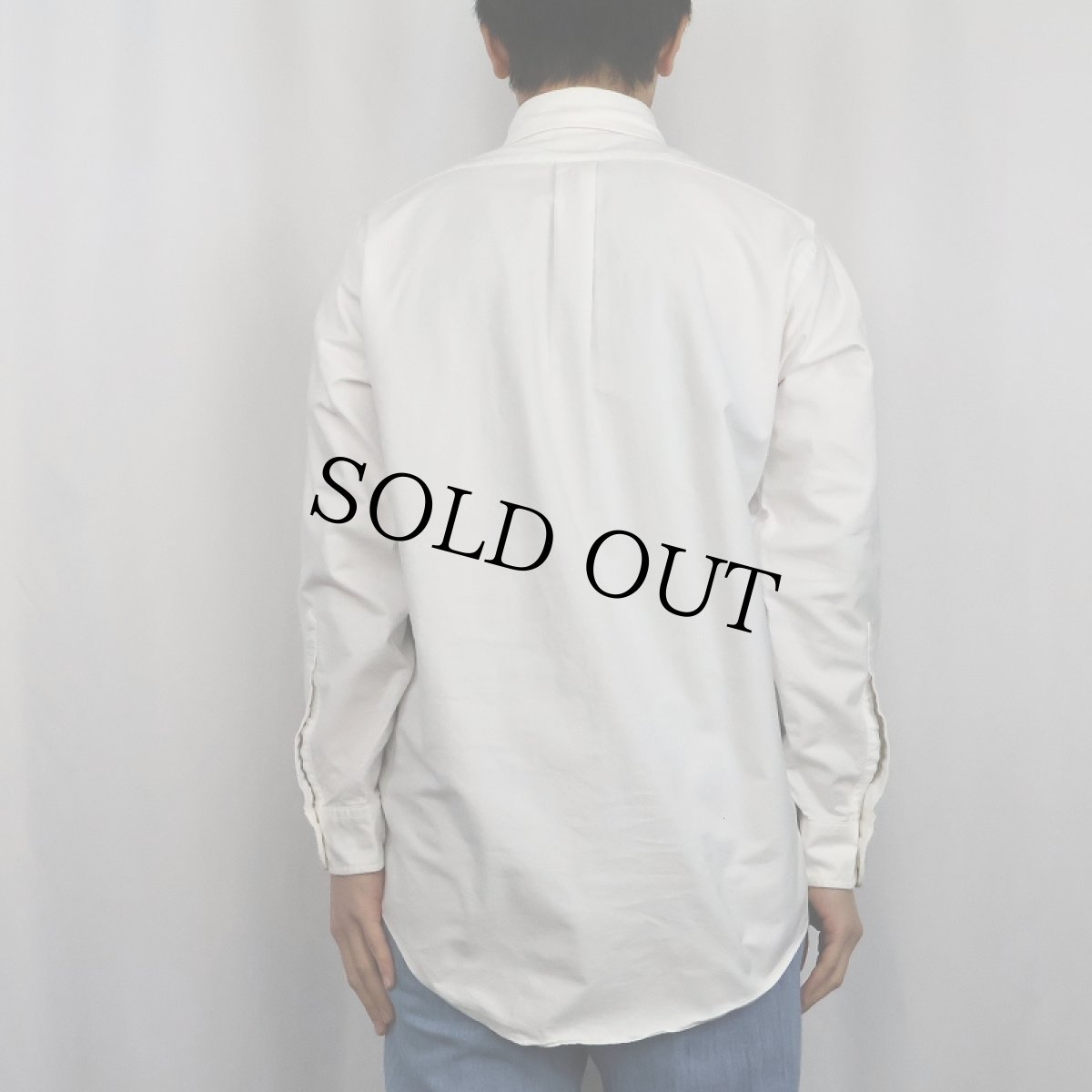 画像3: Brooks Brothers USA製 コットンボタンダウンシャツ SIZE15-32 (3)