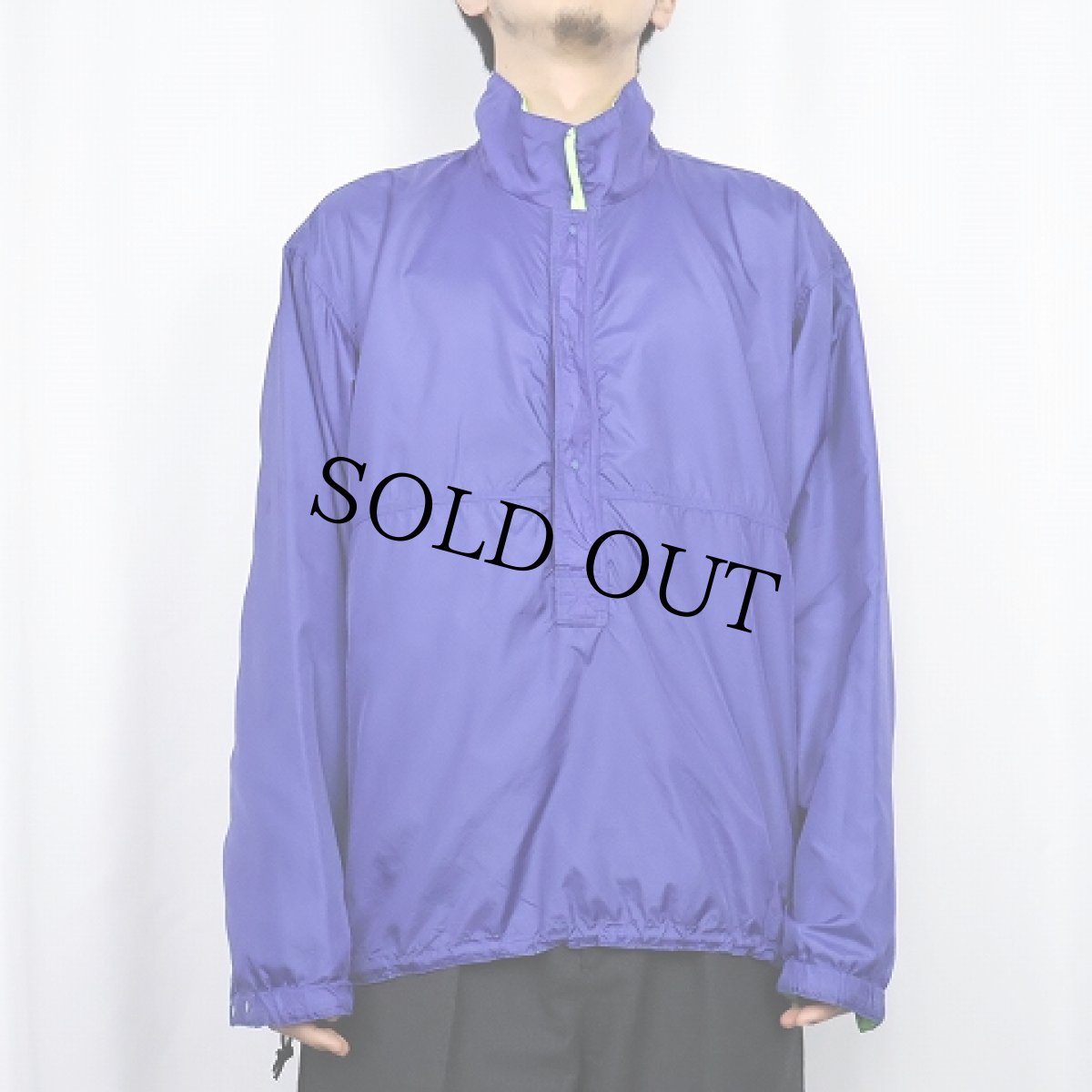 画像3: 90's Patagonia USA製 パッカブル リバーシブル ナイロンプルオーバージャケット M (3)