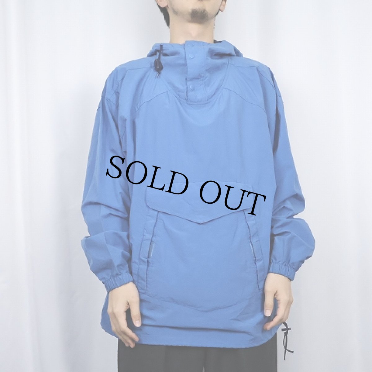 画像2: 90's GAP ナイロンアノラックパーカー L (2)