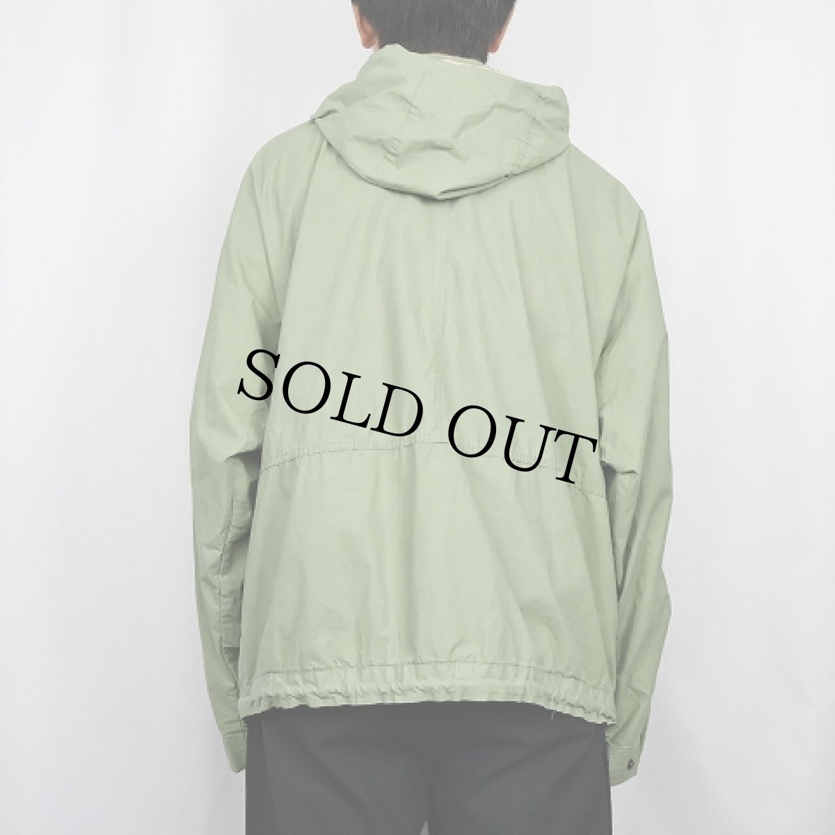 画像3: 90's GAP ドルマンスリーブ デザイン コットンアノラックパーカー M (3)