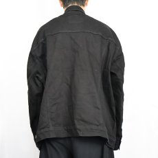 画像3: Levi's ブラックデニムジャケット BLACK 3XL (3)