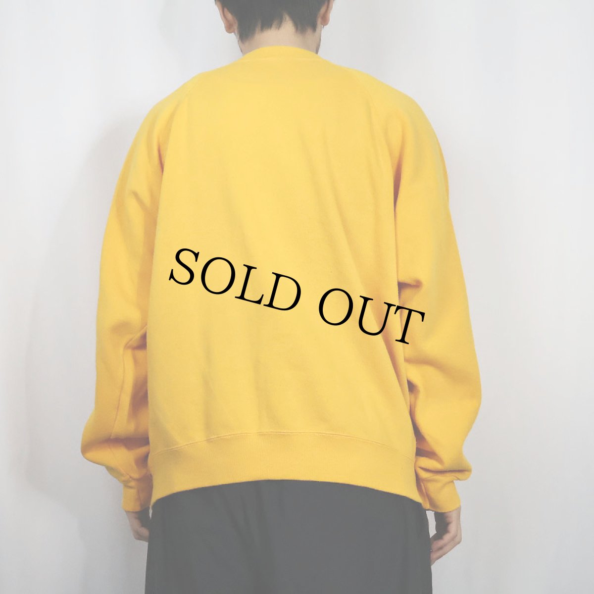 画像3: 80's〜 無地 ラグランスウェット (3)