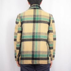 画像3: 〜50's Woolmaster チェック柄 ウールカーコート (3)