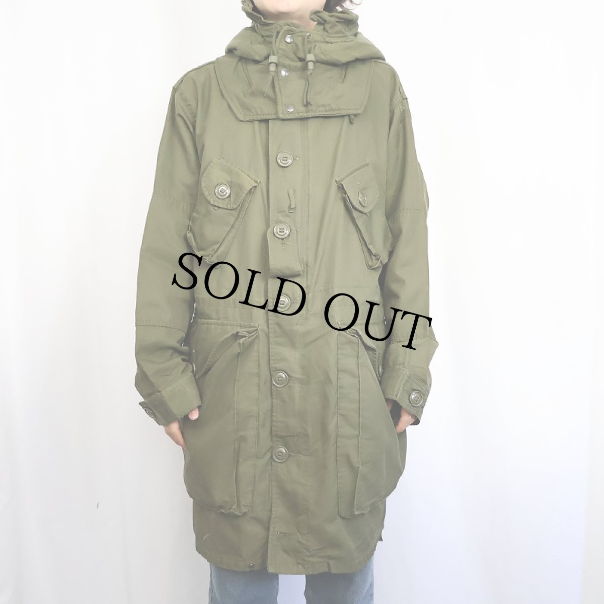 画像2: 90's CANADIAN ARMY ECW コンバットパーカー REGULAR MEDIUM (2)