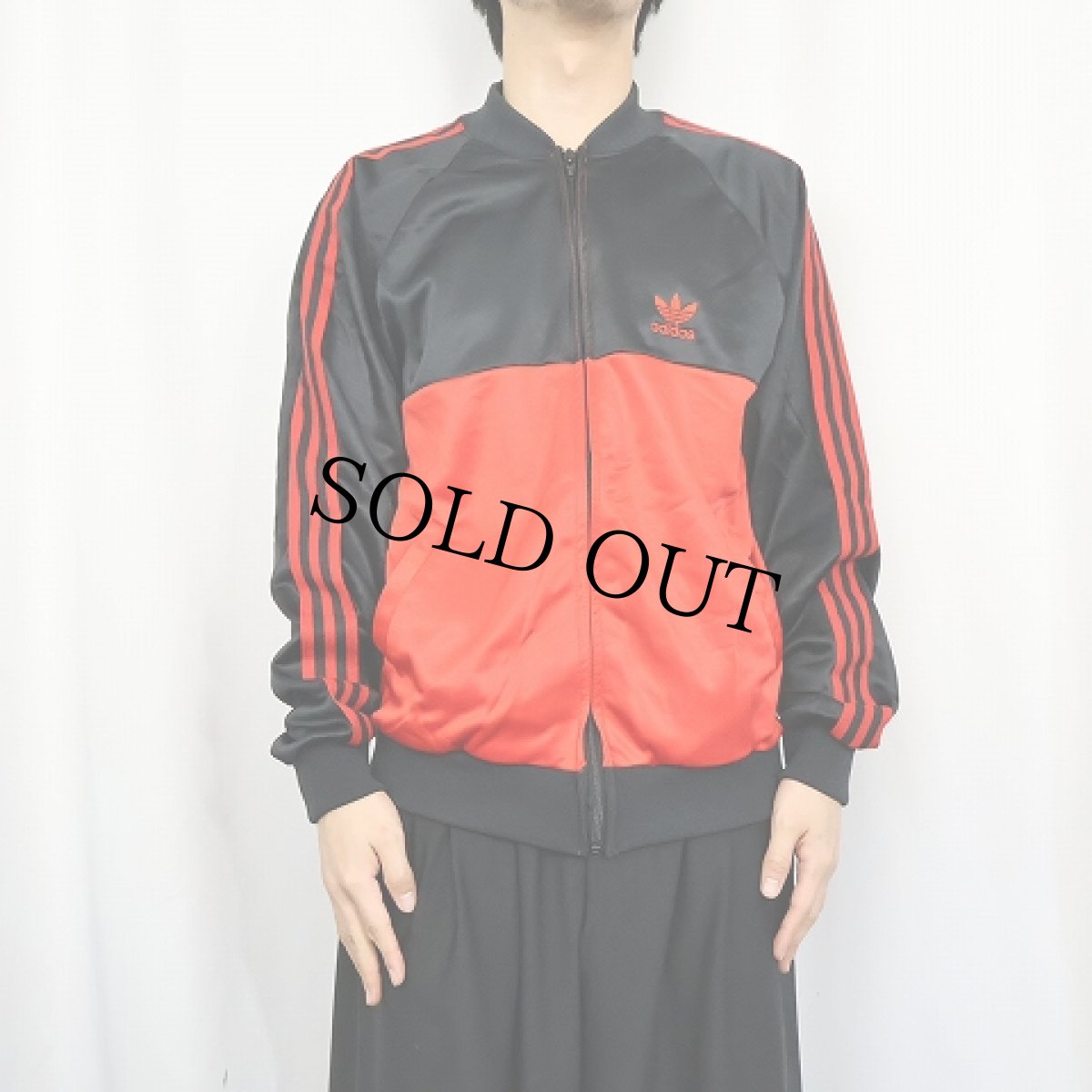 画像2: 80's adidas ATP TYPE USA製 トラックジャケット BLACK L (2)