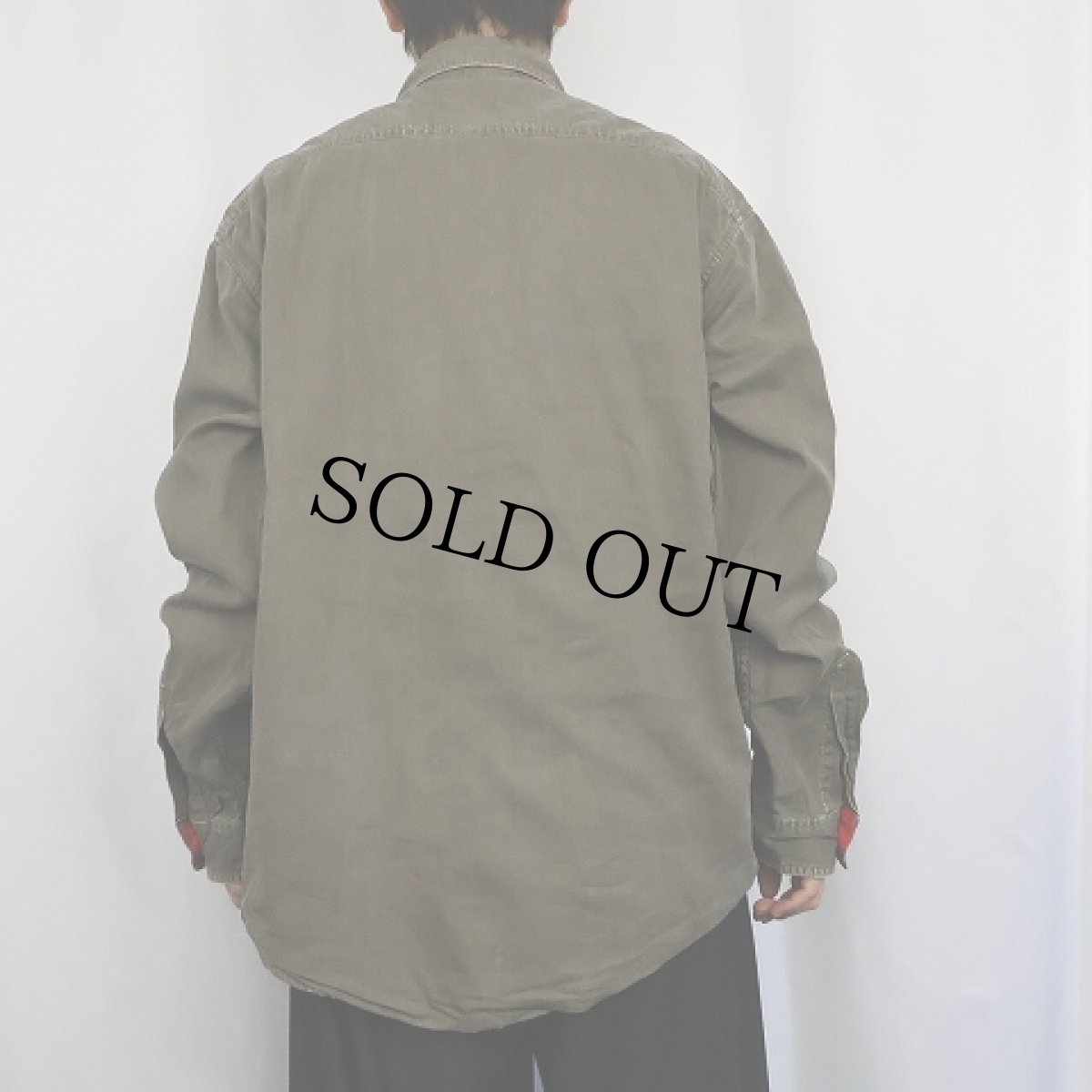 画像3: 80's L.L.Bean CANADA製 ネルライナー コットンシャツ L REG (3)