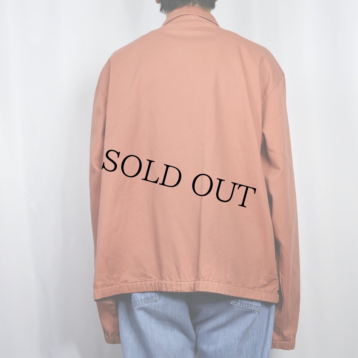 画像3: 90's POLO Ralph Lauren USA製 ロゴ刺繍 コットンスイングトップ L (3)