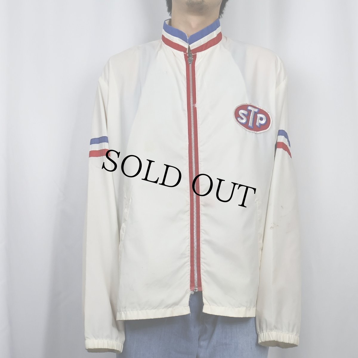 画像3: 70's Don-Jac "STP" ナイロンレーシングジャケット (3)