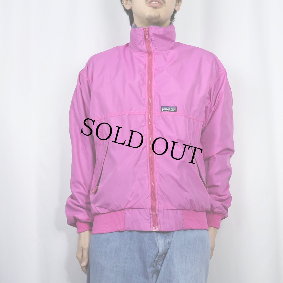 画像2: 90's Patagonia USA製 シェルドシンチラジャケット S (2)