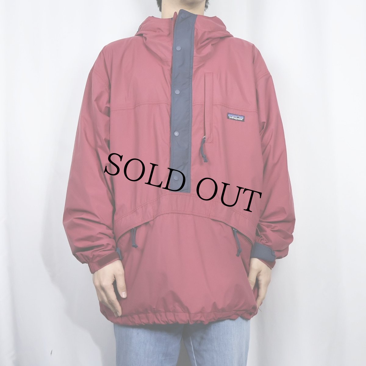 画像2: 90's Patagonia バックボウルアノラック L (2)