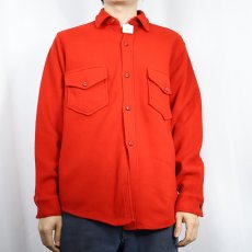 画像2: 70's PENDLETON USA製 ウールシャツ M (2)