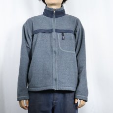 画像2: 2000's Patagonia USA製 シンチラ フリース ベースン ジャケット M (2)